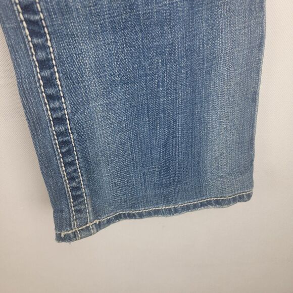 Miss Me Jeans Womens Size 30 Medium Wash Stitching Bootcut JP5072UL - Picture 4 of 14